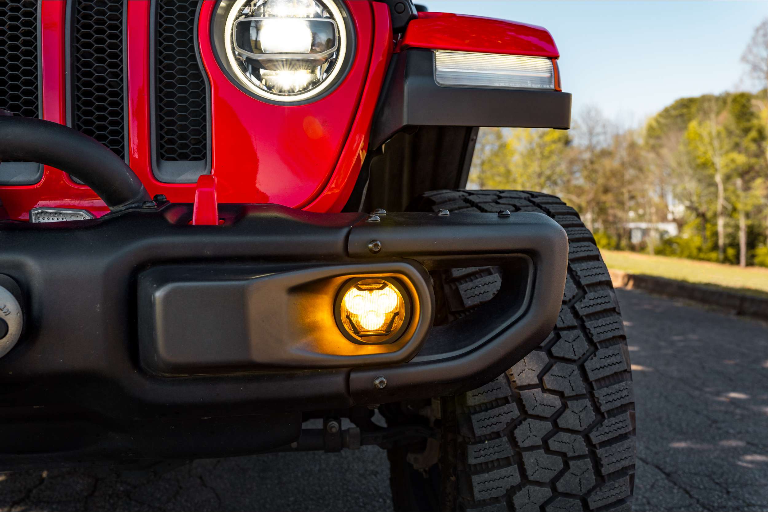 Jeep deals fog lights